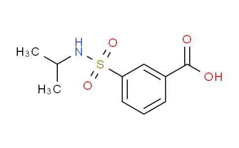 CAS No. 716358-46-2, 3-(N-Isopropylsulfamoyl)benzoic acid