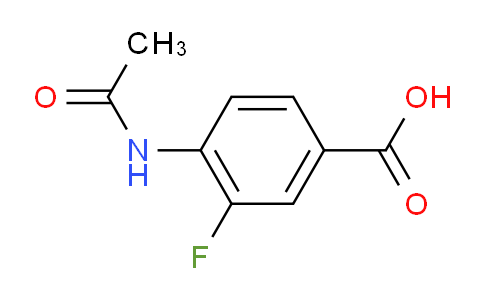 CAS No. 713-11-1, 4-Acetamido-3-fluorobenzoic acid