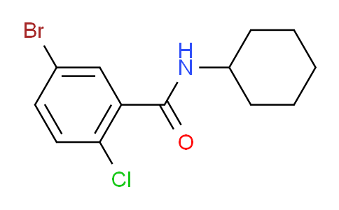 701260-15-3 | Cyclohexyl 5-bromo-2-chlorobenzamide