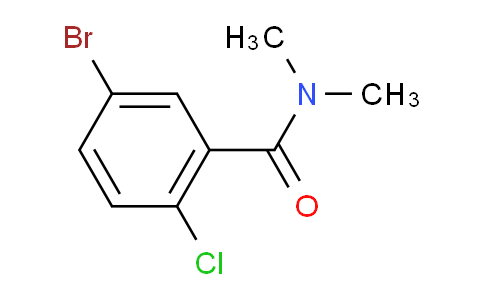 CAS No. 701258-20-0, 5-Bromo-2-chloro-N,N-dimethylbenzamide
