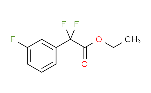CAS No. 698378-81-3, Ethyl 2,2-difluoro-2-(3-fluorophenyl)acetate