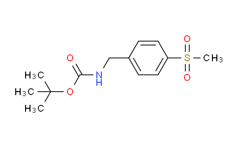 CAS No. 694480-96-1, N-Boc-4-(methylsulfonyl)benzylamine