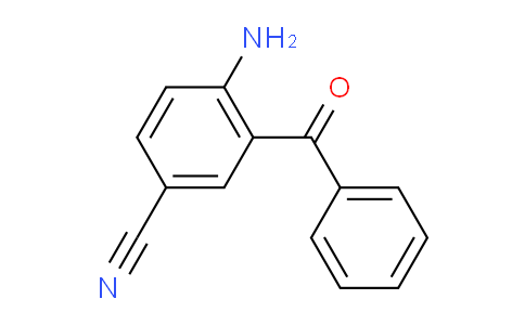 CAS No. 6918-93-0, Benzonitrile, 4-amino-3-benzoyl-