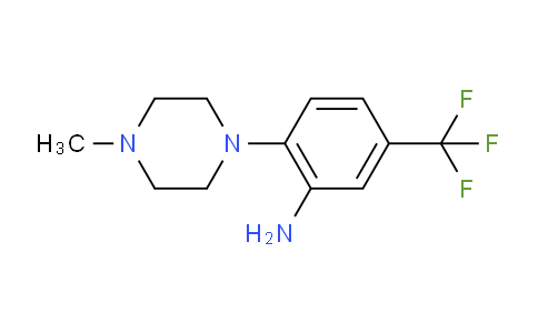 CAS No. 685853-98-9, 2-(4-Methylpiperazin-1-yl)-5-(trifluoromethyl)aniline