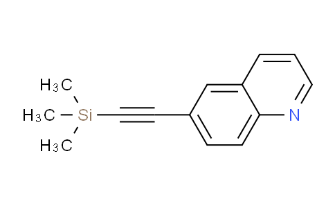 CAS No. 683774-32-5, 6-((Trimethylsilyl)ethynyl)quinoline