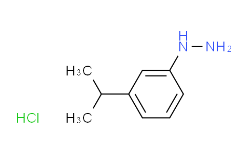 CAS No. 680218-05-7, 3-Isopropylphenylhydrazine hydrochloride