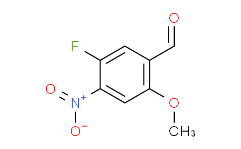 CAS No. 678969-88-5, 5-Fluoro-2-methoxy-4-nitrobenzaldehyde