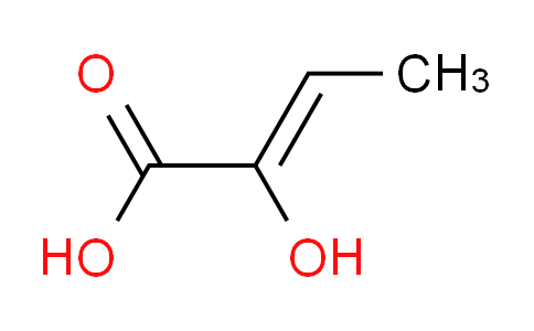 CAS No. 67784-09-2, 2-Hydroxybut-2-enoic acid