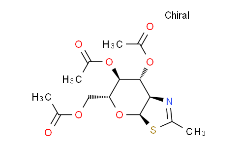 CAS No. 67109-74-4, (3aR,5R,6S,7R,7aR)-5-(Acetoxymethyl)-2-methyl-5,6,7,7a-tetrahydro-3aH-pyrano[3,2-d]thiazole-6,7-diyl diacetate