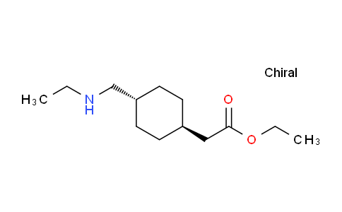 CAS No. 669080-89-1, Ethyl 2-[trans-4-[(Ethylamino)methyl]cyclohexyl]acetate