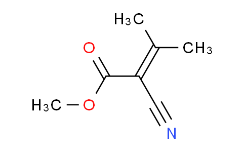 CAS No. 6666-75-7, Methyl 2-Cyano-3-methyl-2-butenoate