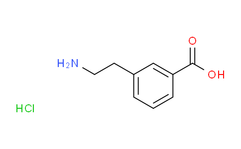 CAS No. 66658-60-4, 3-(2-Aminoethyl)benzoic acid hydrochloride