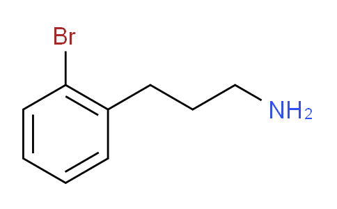 CAS No. 65185-60-6, 3-(2-Bromophenyl)-1-propanamine