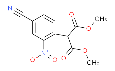 651747-69-2 | Dimethyl 2-(4-cyano-2-nitrophenyl)malonate