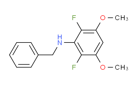 CAS No. 651734-53-1, N-Benzyl-2,6-difluoro-3,5-dimethoxyaniline