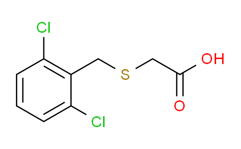 CAS No. 65051-35-6, 2-((2,6-Dichlorobenzyl)thio)acetic acid