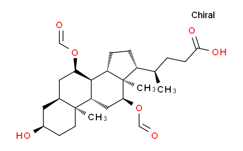 CAS No. 64986-86-3, 3a-Hydroxy-7a,12a-diformyloxy-5b-cholan-24-oic acid