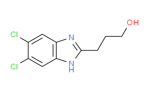 CAS No. 6478-83-7, 3-(5,6-Dichloro-1H-benzo[d]imidazol-2-yl)propanol