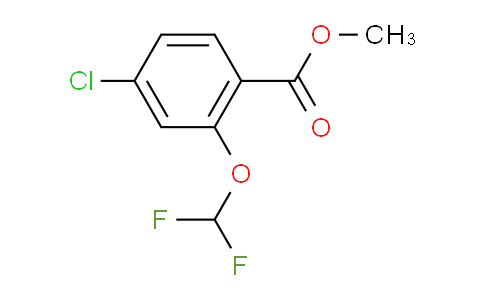 CAS No. 639826-30-5, Methyl 4-chloro-2-(difluoromethoxy)benzoate