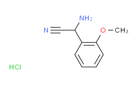 CAS No. 639792-18-0, 2-Amino-2-(2-methoxyphenyl)acetonitrile hydrochloride
