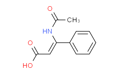 CAS No. 6362-74-9, 3-Acetamido-3-phenylacrylic acid
