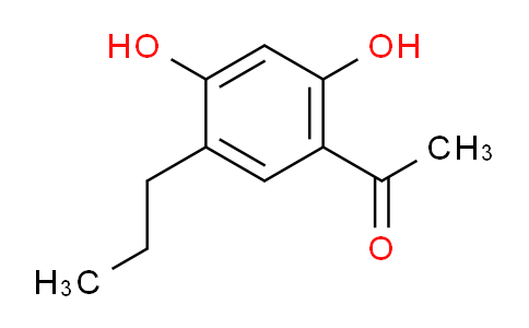 CAS No. 63411-87-0, 1-(2,4-Dihydroxy-5-propylphenyl)ethanone