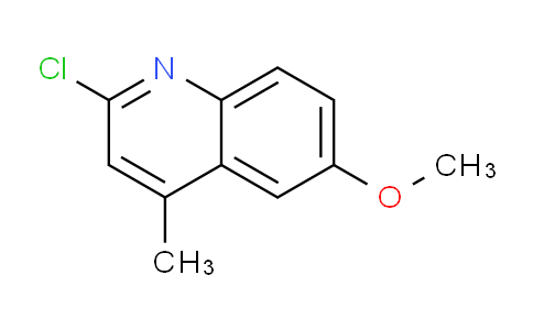 CAS No. 6340-55-2, 2-Chloro-6-methoxy-4-methylquinoline