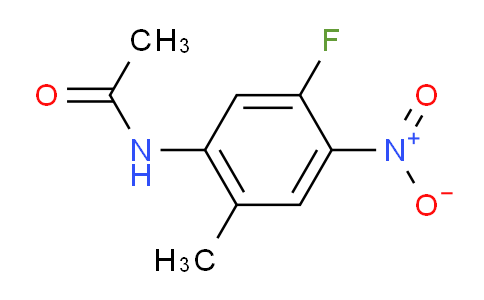 CAS No. 633327-49-8, N-(5-Fluoro-2-methyl-4-nitrophenyl)acetamide