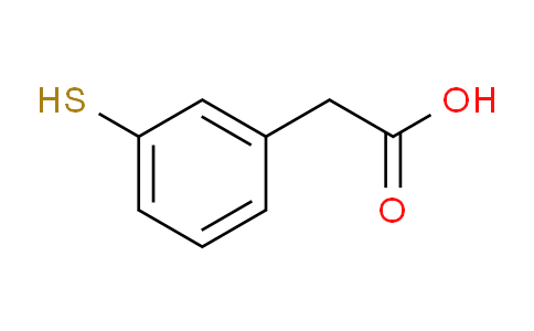 CAS No. 63271-86-3, 2-(3-Mercaptophenyl)acetic acid