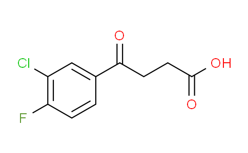 CAS No. 62903-16-6, 4-(3-Chloro-4-fluorophenyl)-4-oxobutanoic acid