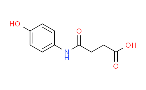 CAS No. 62558-67-2, 4-((4-Hydroxyphenyl)amino)-4-oxobutanoic acid