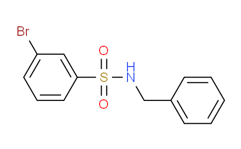 CAS No. 625470-36-2, N-Benzyl 3-bromobenzenesulfonamide