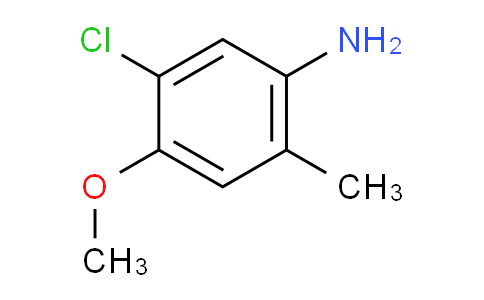 CAS No. 62492-46-0, 5-Chloro-4-methoxy-2-methylaniline