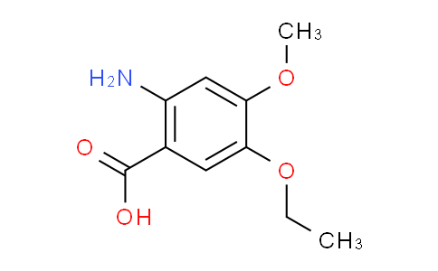 CAS No. 61948-67-2, 2-Amino-5-ethoxy-4-methoxybenzoic acid