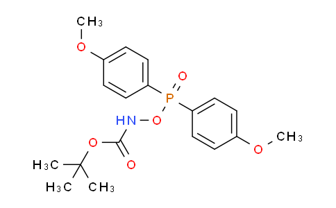 CAS No. 619333-95-8, Tert-Butyl (bis(4-methoxyphenyl)phosphoryl)oxycarbamate
