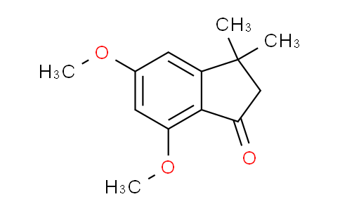 CAS No. 618084-66-5, 5,7-Dimethoxy-3,3-dimethyl-2,3-dihydro-1H-inden-1-one