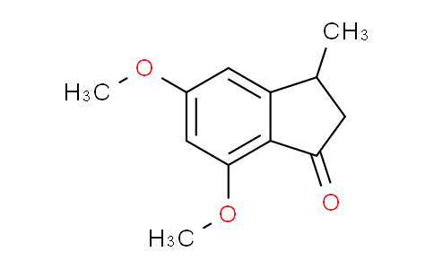 CAS No. 618084-59-6, 5,7-Dimethoxy-3-methyl-2,3-dihydro-1H-inden-1-one
