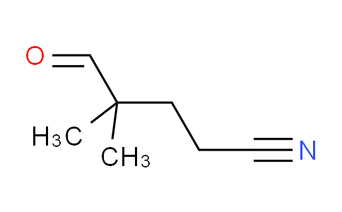 CAS No. 6140-61-0, 4,4-dimethyl-5-oxopentanenitrile