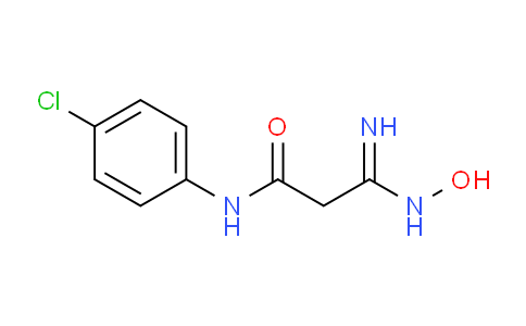 CAS No. 61239-34-7, N-(4-Chlorophenyl)-3-(hydroxyamino)-3-iminopropanamide