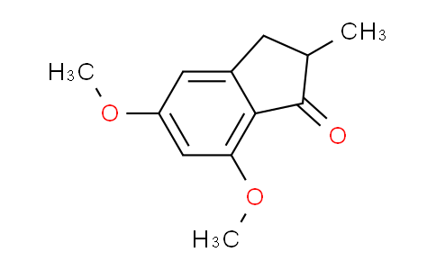 CAS No. 61227-52-9, 5,7-Dimethoxy-2-methyl-2,3-dihydro-1H-inden-1-one