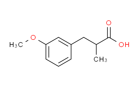 CAS No. 61227-51-8, 3-(3-Methoxyphenyl)-2-methylpropanoic acid