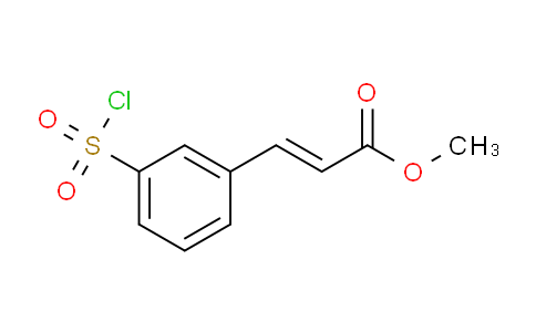 CAS No. 610801-83-7, (E)-Methyl 3-(3-(chlorosulfonyl)phenyl)acrylate