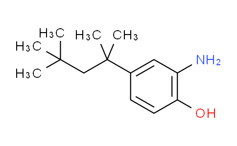 CAS No. 6073-20-7, 2-Amino-4-(2,4,4-trimethylpentan-2-yl)phenol