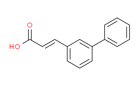 CAS No. 60521-26-8, 3-([1,1'-Biphenyl]-3-yl)acrylic acid