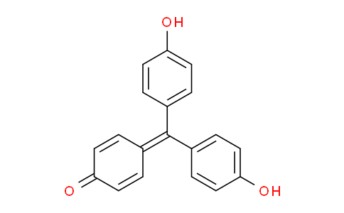 CAS No. 603-45-2, 4-(Bis(4-hydroxyphenyl)methylene)cyclohexa-2,5-dienone