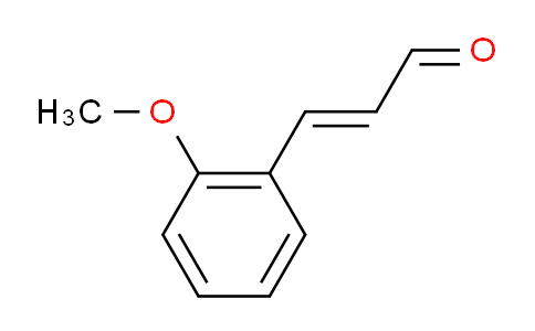 CAS No. 60125-24-8, (E)-3-(2-Methoxyphenyl)acrylaldehyde