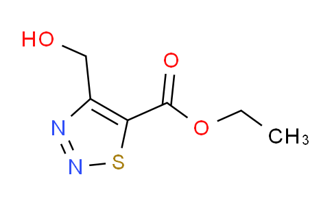 CAS No. 59944-62-6, Ethyl 4-(hydroxymethyl)-1,2,3-thiadiazole-5-carboxylate