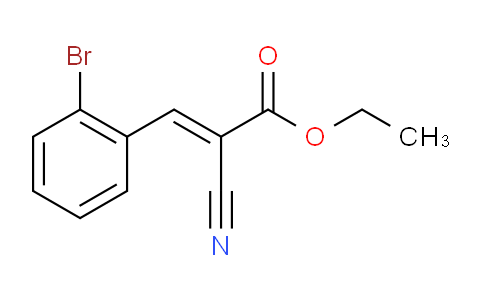 CAS No. 59803-32-6, Ethyl 3-(2-Bromophenyl)-2-cyanoacrylate