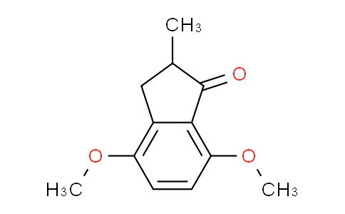 CAS No. 59743-69-0, 4,7-Dimethoxy-2-methyl-2,3-dihydro-1H-inden-1-one