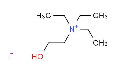 CAS No. 5957-17-5, N,N,N-Triethyl-2-hydroxyethanaminium iodide